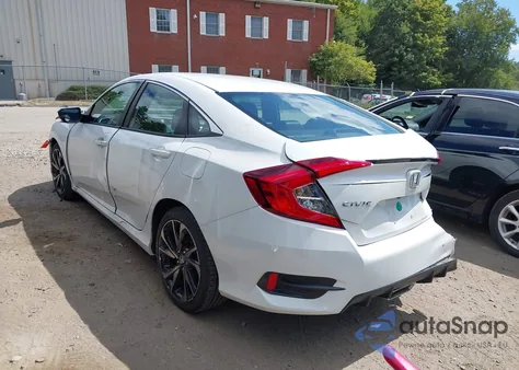 2020 Honda Civic Sport from USA, damaged, VIN 2HGFC2F8XLH511159